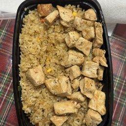 Bad food. Incomplete order, missing vegetables, chicken not of good quality, exaggerated rice portion