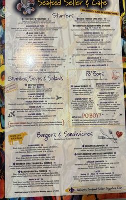 Menu photo 2 Seafood Seller and Cafe Ocala, FL Menu photo 2 Seafood Seller and Cafe Ocala, FL