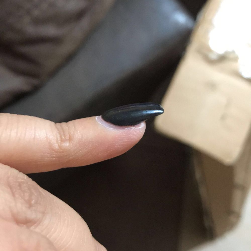 Million Nails & Bar - Missing gel on the side - Nail Salons Near Me - Grand Prairie, Texas