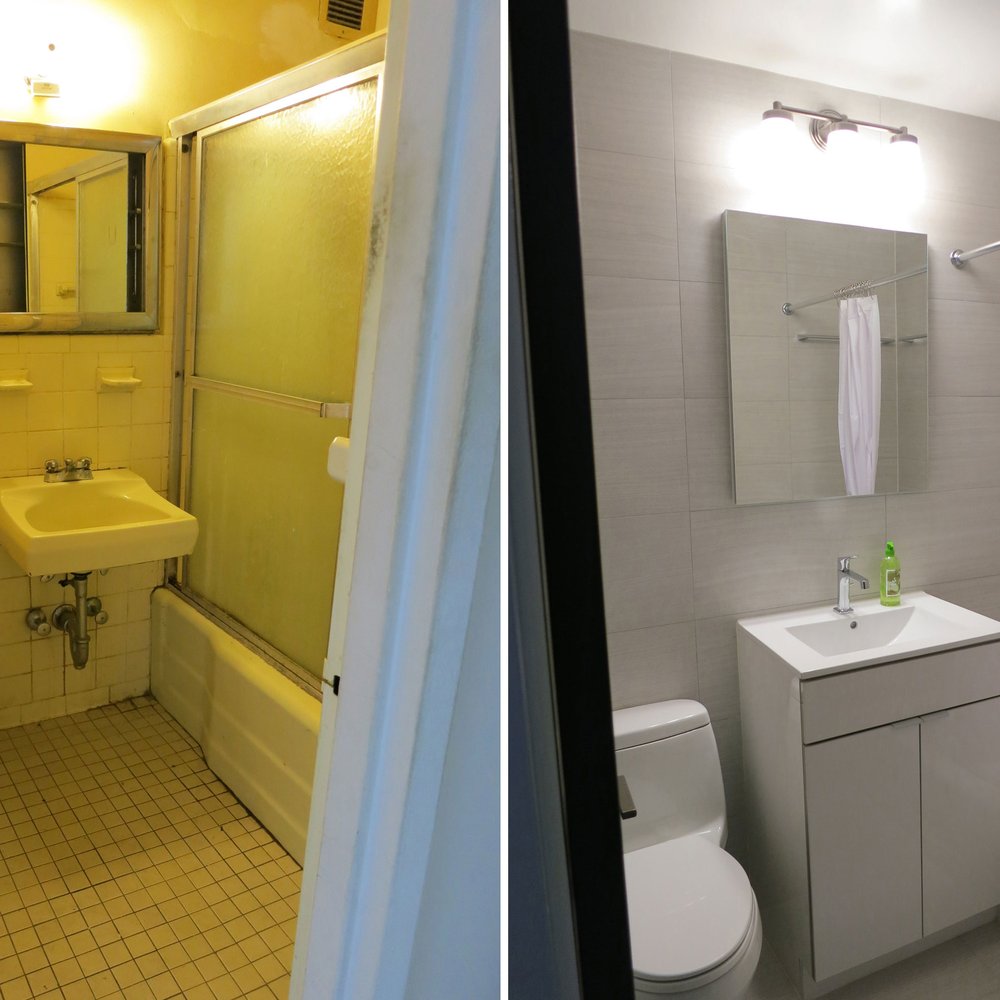 United Contractor Incorporated - before and after of my bathroom in coop apartment - General Contractors Near Me - Chinatown, New York United Contractor Incorporated - before and after of my bathroom in coop apartment - General Contractors Near Me - Chinatown, New York