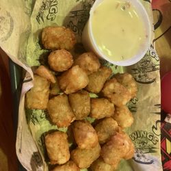 Wings Etc - Tots with queso