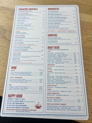 Menu photo 4 Jetties Waterfront Kitchen + Drink Lake Arrowhead, CA