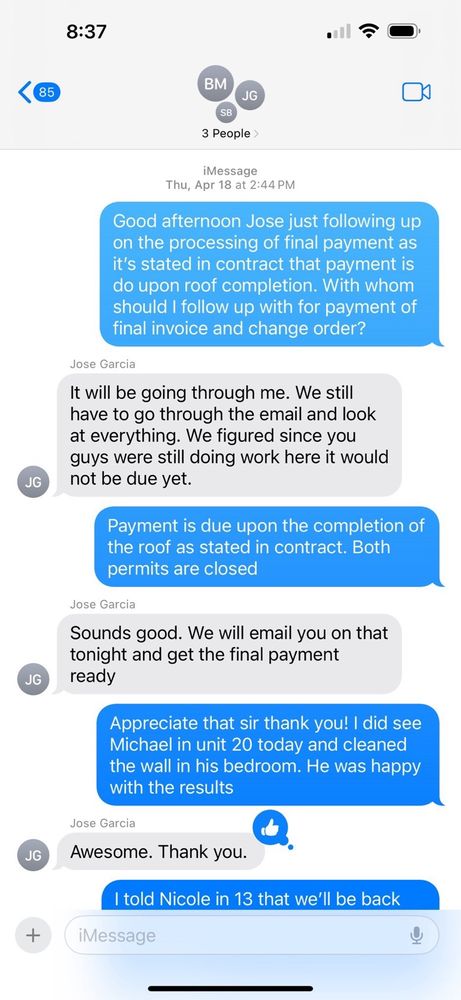 Slide of Castlebrook Restoration & Roofing