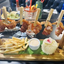 Their costa azul. Cute presentation but the taste of everything was bad, even the rice was bad
