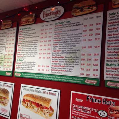 Menu photo 2 PrimoHoagies Ewing, NJ