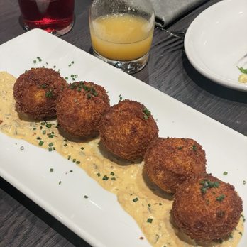 Pearl & Vine - Crawfish balls - New American Near Me - Katy, Texas Pearl & Vine - Crawfish balls - New American Near Me - Katy, Texas