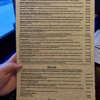 Shannon's Irish Pub - Menu - Irish Pub Near Me - Glen Ellyn, Illinois
