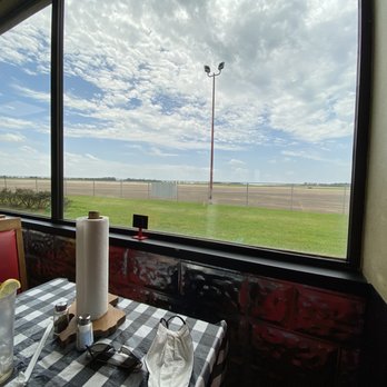 Sky's The Limit Diner - Booth with view of the ramp - American Near Me - Tyler, Texas Sky's The Limit Diner - Booth with view of the ramp - American Near Me - Tyler, Texas