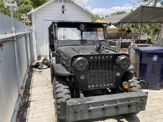 1941 Willys Jeep - 1941 Willys Jeep brought in, the vehicle had electrical issues so I rewired some aspects and put in a new ignition. I also did tire rotations and made it as good as new - another satisfied client! 1941 Willys Jeep - 1941 Willys Jeep brought in, the vehicle had electrical issues so I rewired some aspects and put in a new ignition. I also did tire rotations and made it as good as new - another satisfied client!