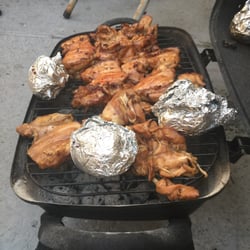 Lemon Tree Cafe - Chicken teriyaki hot off of the grill.