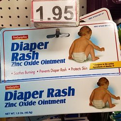 For parents that Really truly love their babies there's dollar store rash cream