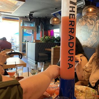 Estrella Cantina Lounge - Herradura margarita tower, serves 8 $90 - Mexican Near Me - Riverside, California Estrella Cantina Lounge - Herradura margarita tower, serves 8 $90 - Mexican Near Me - Riverside, California