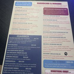 Menu (June 2026)