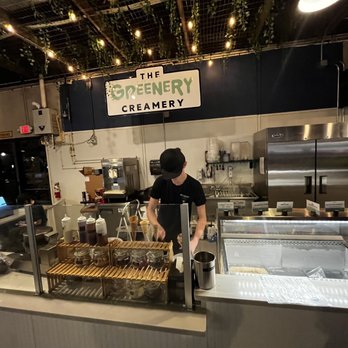 The Greenery Creamery - Service bar - Ice Cream & Frozen Yogurt Near Me - Sanford, Florida The Greenery Creamery - Service bar - Ice Cream & Frozen Yogurt Near Me - Sanford, Florida