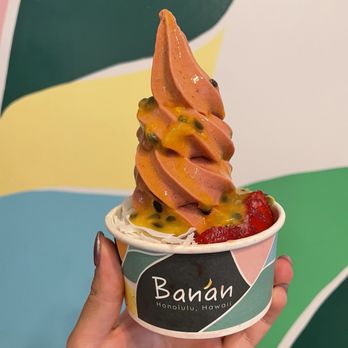 Banan - Strawberry Lilikoi - Ice Cream & Frozen Yogurt Near Me - San Francisco, California Banan - Strawberry Lilikoi - Ice Cream & Frozen Yogurt Near Me - San Francisco, California