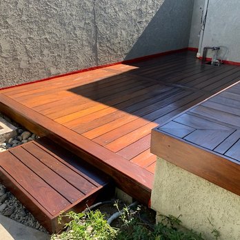 Valiant Woodworks - Deck in progress. Looking good!!! - Interior Design Near Me