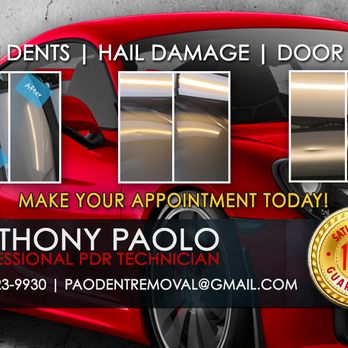 Pao Dent Removal - Large dents Hail damage Door ding Crease damage Bumper damage - Mobile Dent Repair Near Me - Georgetown, Texas