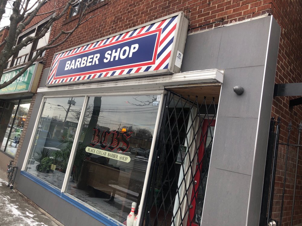 The Black Collar Barber Shop Logo