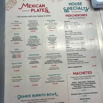 Salsa Verde Restaurant - Menu - Mexican Near Me - Tucson, Arizona
