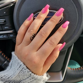 Grace Nails & Day Spa - Yes to Barbie Pink Liguid Gel Manicure - Nail Salons Near Me - Virginia Beach, Virginia