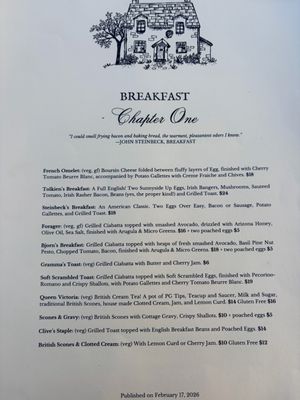 Menu photo 2 Bear & Dragon Prescott, AZ