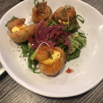 Captain Brad's Coastal Kitchen - Fried deviled eggs - Seafood Near Me - Tomball, Texas Captain Brad's Coastal Kitchen - Fried deviled eggs - Seafood Near Me - Tomball, Texas