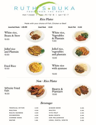 Menu photo 6 Ruth's Buka Oakland, CA