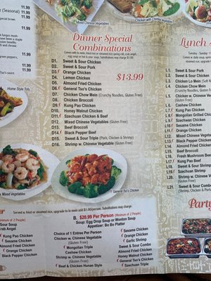 Menu photo 6 Dragon Village Colville, WA
