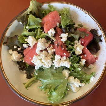 Blvd Bistro - Watermelon and Goat Cheese Salad - American Near Me - New York, New York