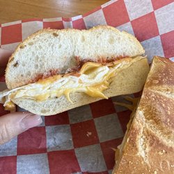 Jovo's Deli - Egg whites, cheese, pepper, ketchup