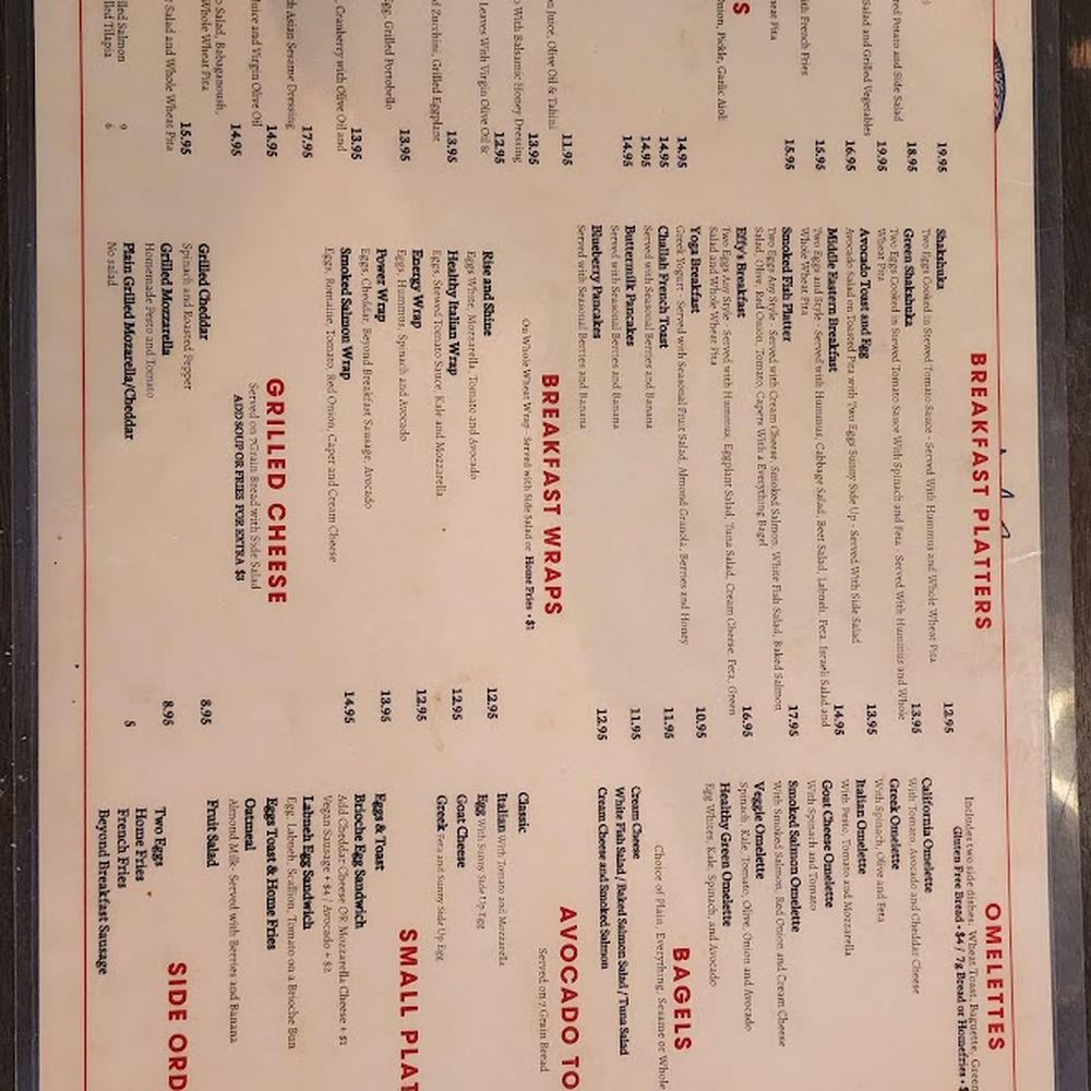 Effy's Cafe - Menu 2. - Cafes Near Me - New York, New York Effy's Cafe - Menu 2. - Cafes Near Me - New York, New York
