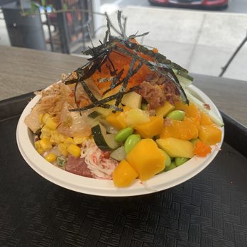 Poke Ichii - Poke Build Your Own Bowl Large Size - Poke Near Me - Sacramento, California