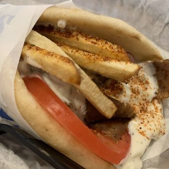 Nick the Greek - Beef/Lamb Gyro Pita - Greek Near Me - Los Angeles, California Nick the Greek - Beef/Lamb Gyro Pita - Greek Near Me - Los Angeles, California