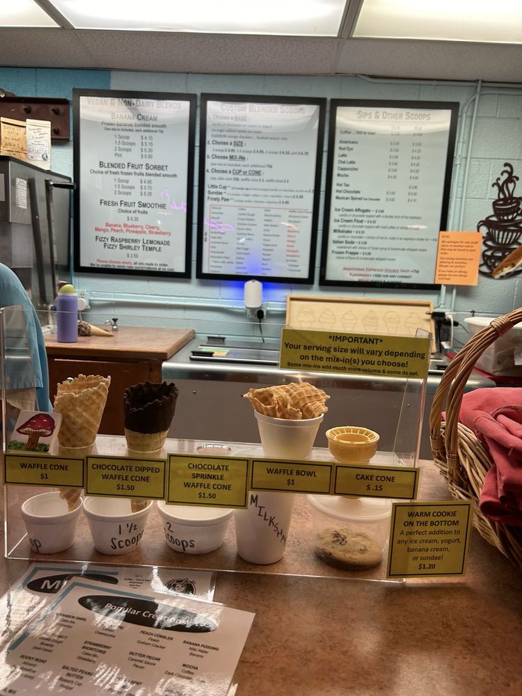 Social spots from Andee's Custom Blended Ice Cream