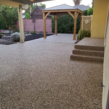 Stone Paving - Restored original work and put down new stone. - Masonry/Concrete Near Me - Upland, California