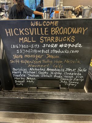 Menu photo 2 Starbucks Hicksville, NY Menu photo 2 Starbucks Hicksville, NY