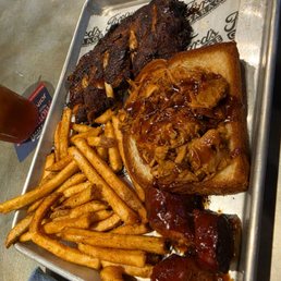 BBQ Trio plate BBQ Trio plate