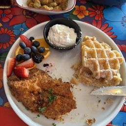 Chicken and waffles Chicken and waffles