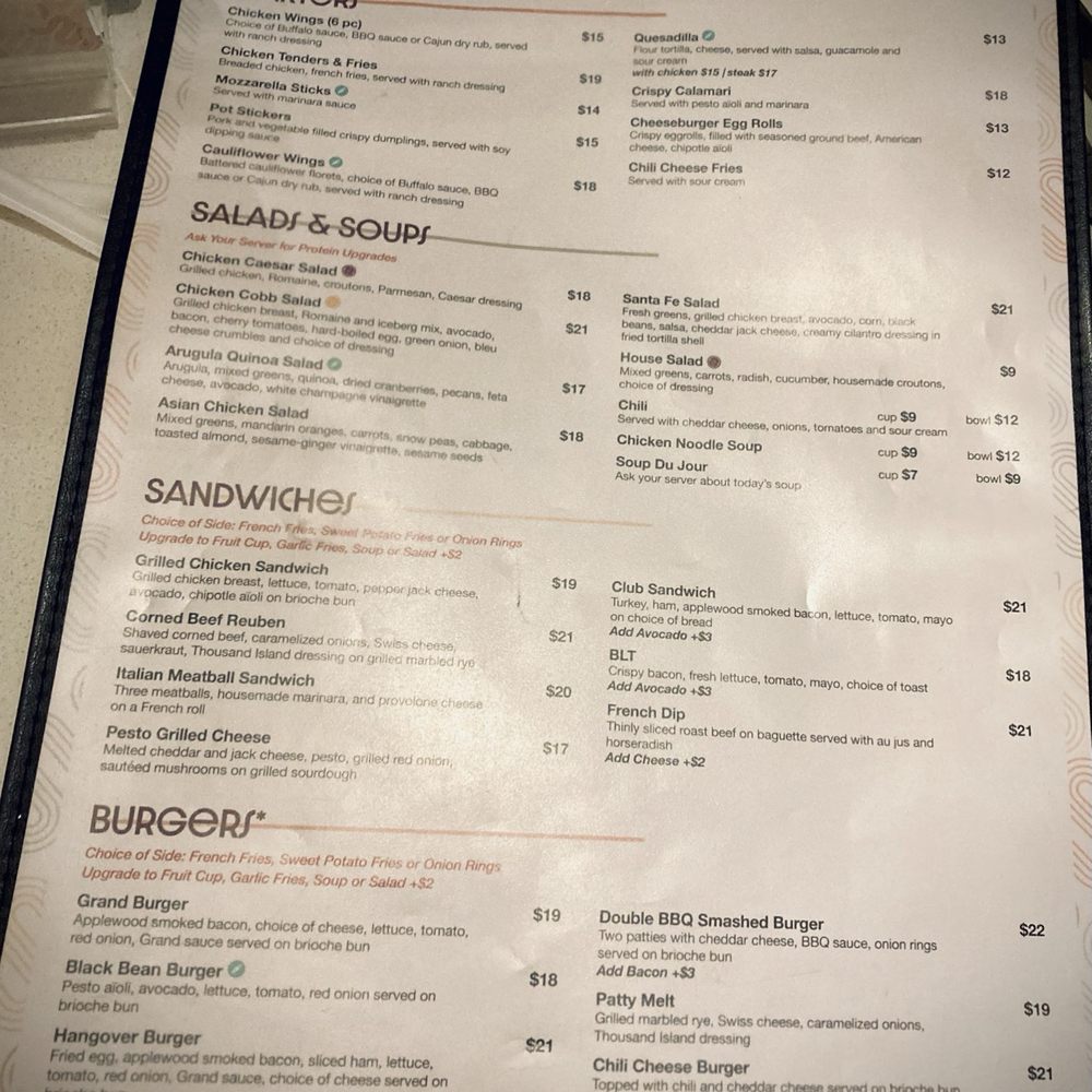 Grand Café - The Grand Cafe menu - Cafes Near Me - Reno, Nevada Grand Café - The Grand Cafe menu - Cafes Near Me - Reno, Nevada