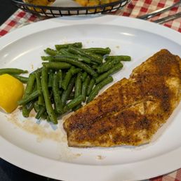 Grilled Red Snapper Filet