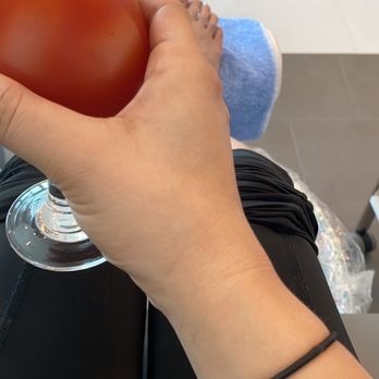 Impression Nails Lounge - Bloody Mary while getting a shellac pedicure - Nail Salons Near Me - San Antonio, Texas