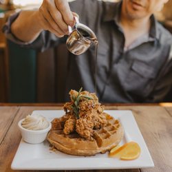 Guest favorite: Chicken & Waffles