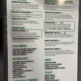 Vida Verde Kitchen - Menu - Mexican Near Me - Austin, Texas