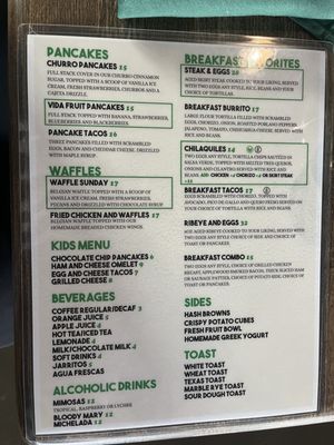 Menu photo 4 Vida Verde Kitchen Austin, TX