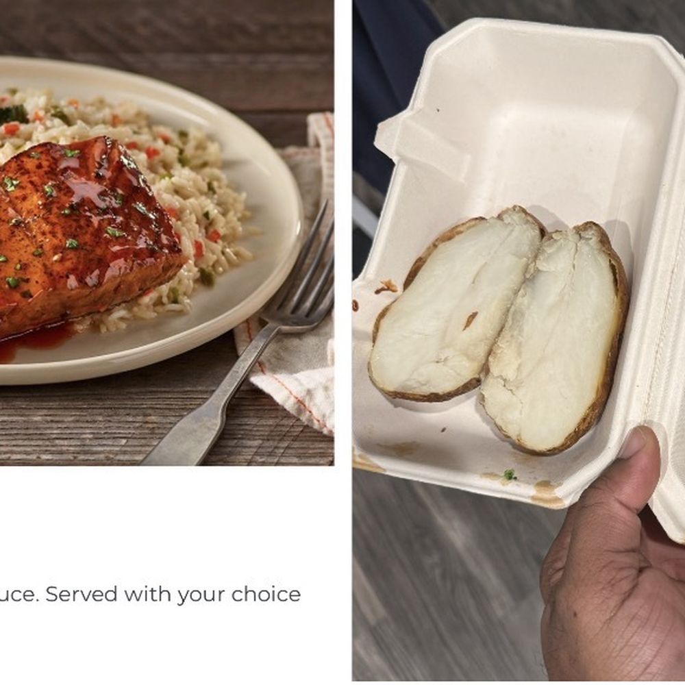 Ruby Tuesday - What I ordered... what I got - American Near Me - Linthicum, Maryland