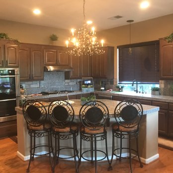 Pegasus Refinishing - After!  Two coats of Espresso finish - Cabinetry Near Me - Santa Clara, California
