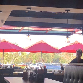 Broken Yolk Cafe - Roll up window between the patio and the bar. - Breakfast & Brunch Near Me - Santee, California