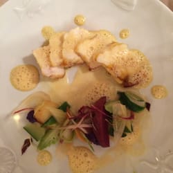 Auberge du cheval rouge - Lotte with garden vegetables