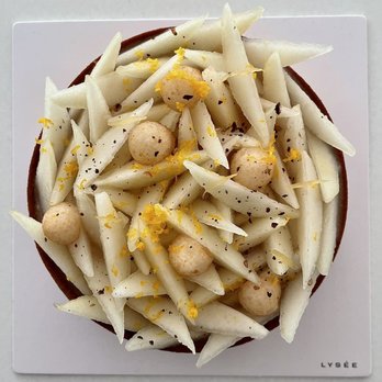 Lysee - Seasonal Pear Tart - Desserts Near Me - New York, New York Lysee - Seasonal Pear Tart - Desserts Near Me - New York, New York
