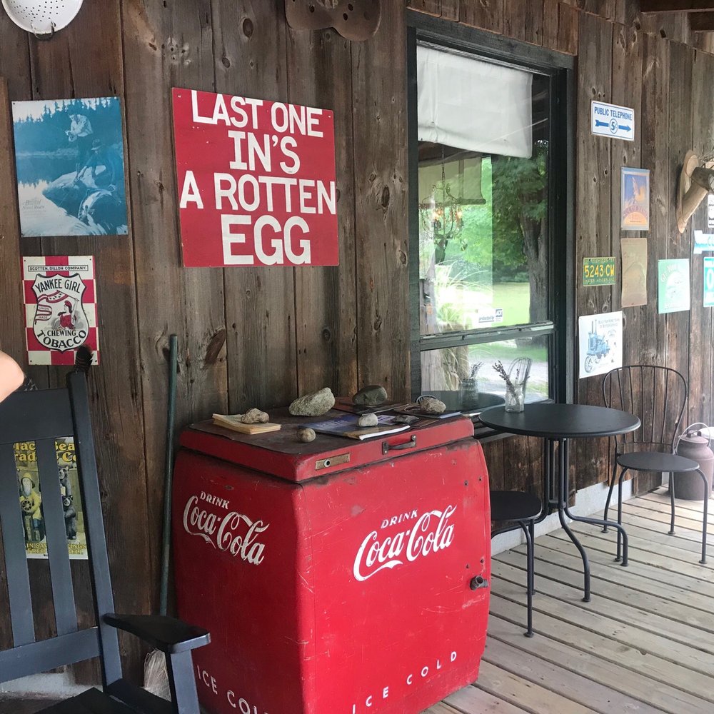 Wee Bee Jammin' - a woman standing in front of a coca cola cooler - Honey Near Me - Bear Lake, Michigan Wee Bee Jammin' - a woman standing in front of a coca cola cooler - Honey Near Me - Bear Lake, Michigan